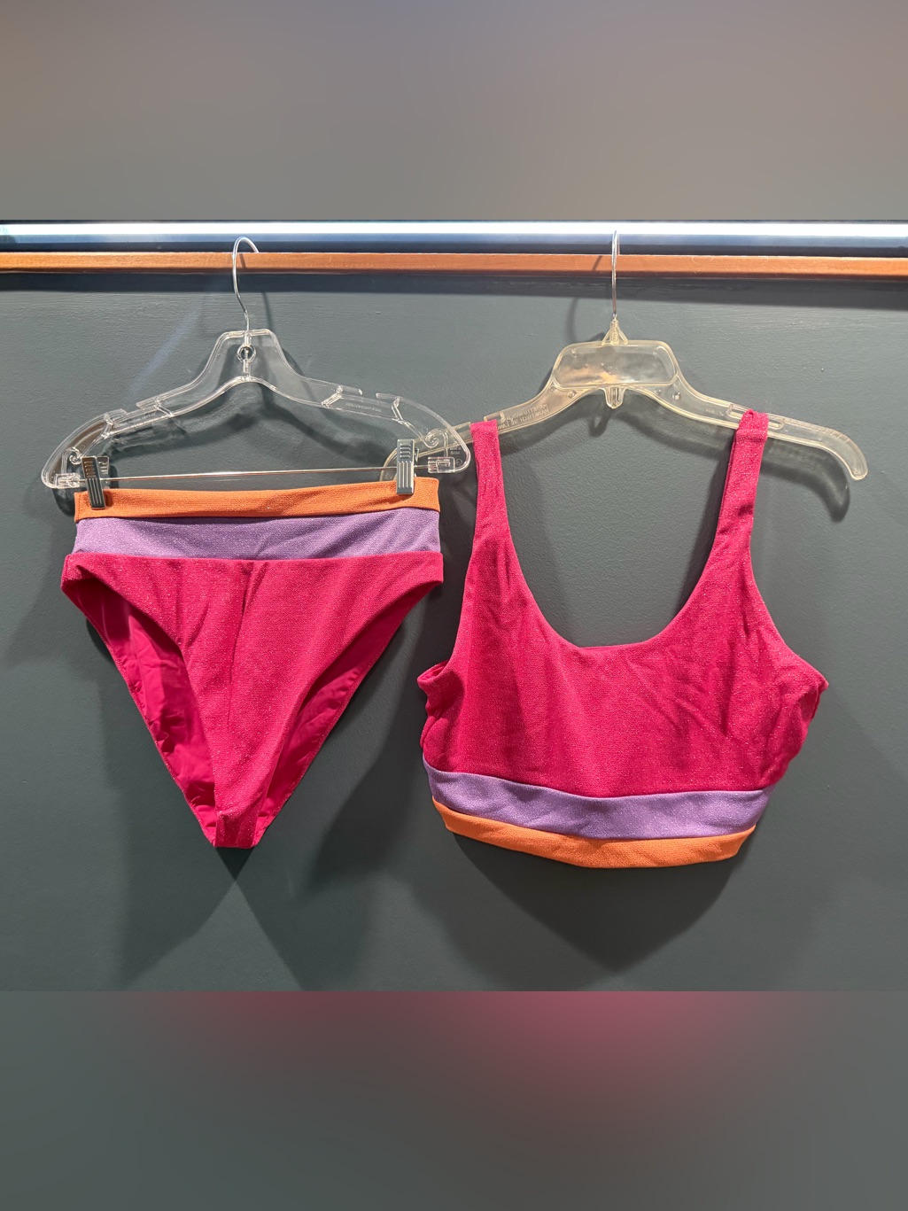 Beach Riot Bikini (Mackenzie Top And Heidi Bottom) Sz L